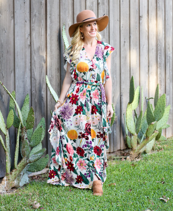 fall floral clothing