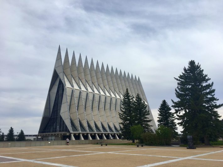 Visiting Colorado Springs and seeing Cadet Chapel 