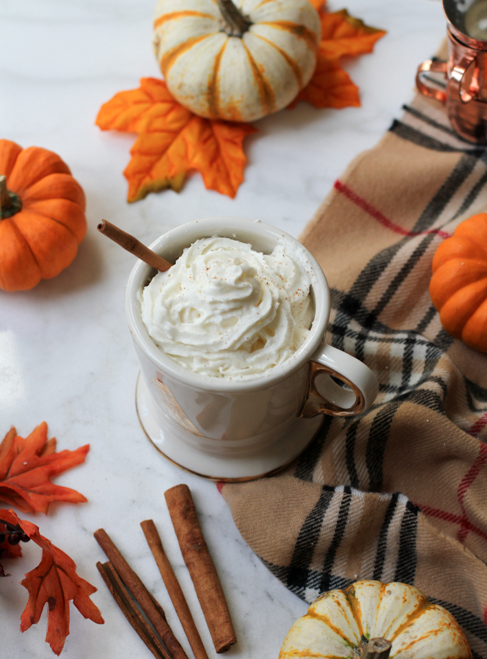 the 105 calorie pumpkin spice latte || joyfully so