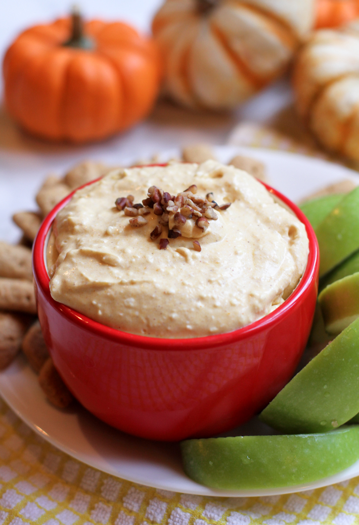 easy pumpkin dip || joyfully so