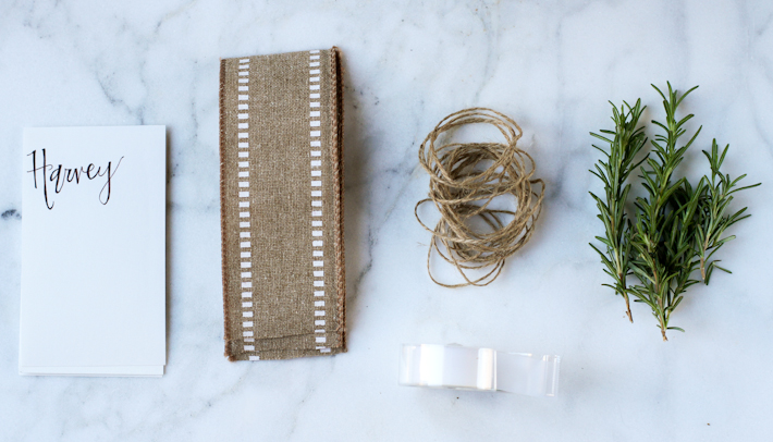 Easy Rustic Place Cards || Joyfully So