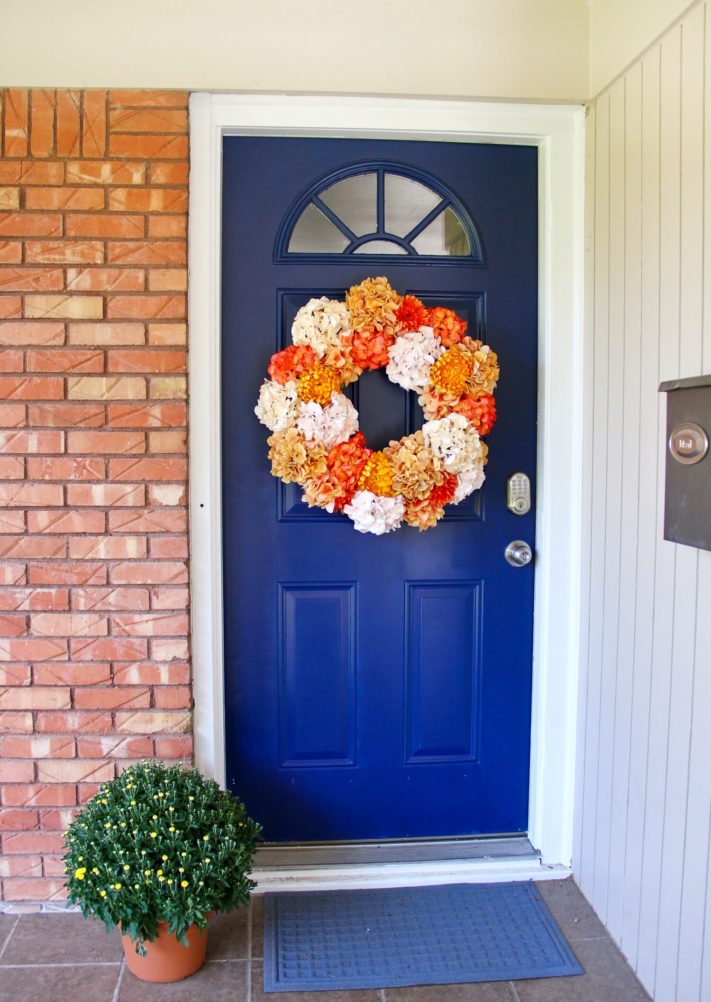 easy fall wreath