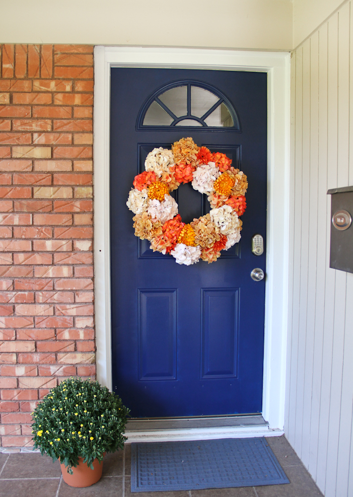 easy fall wreath