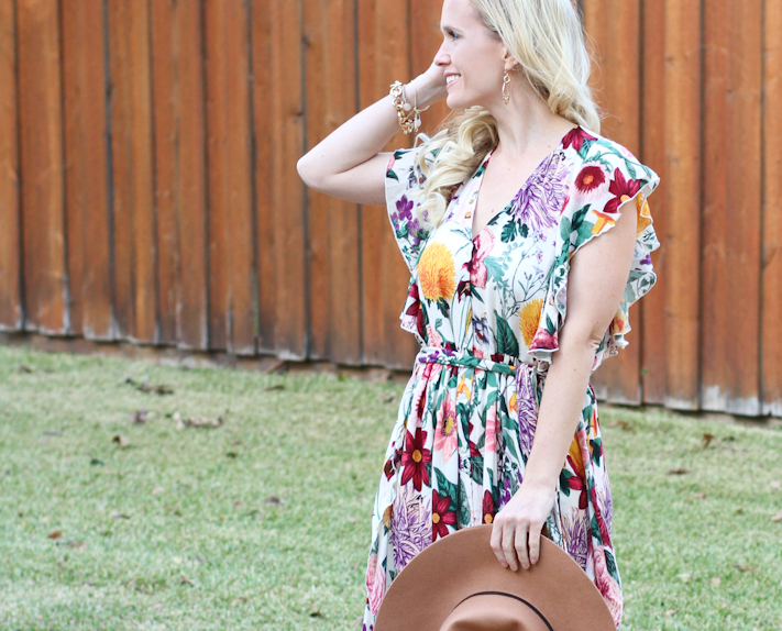 Autumn Floral Dress - joyfully so