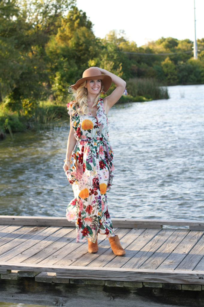fall floral clothing
