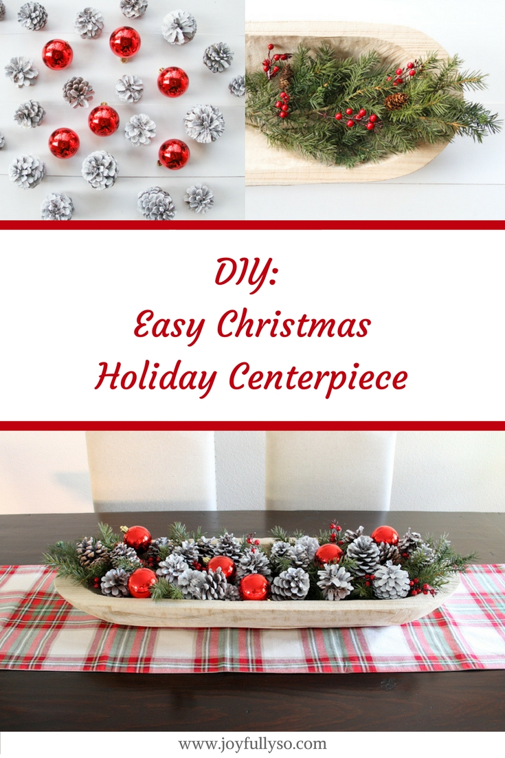 Easy Christmas Centerpiece Ideas