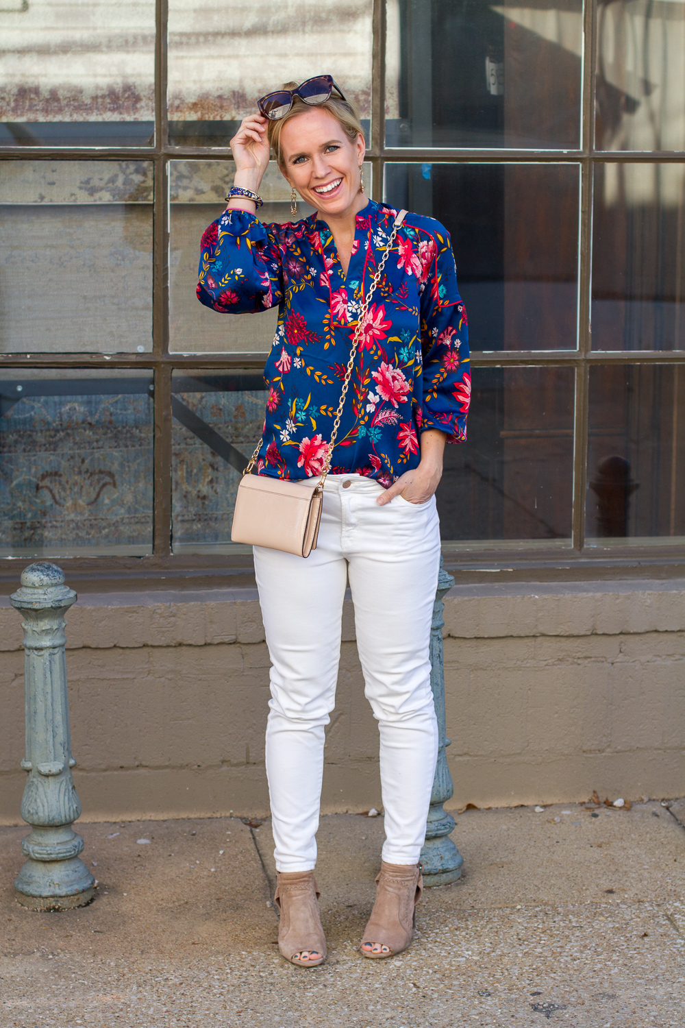 7 Ways to Become More Confident in Yourself + Floral Blouse - joyfully so