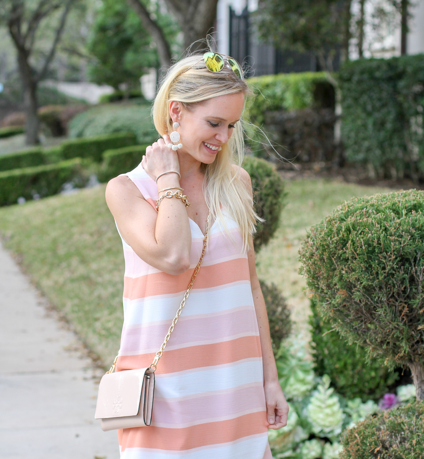 Nordstrom shop peach dress