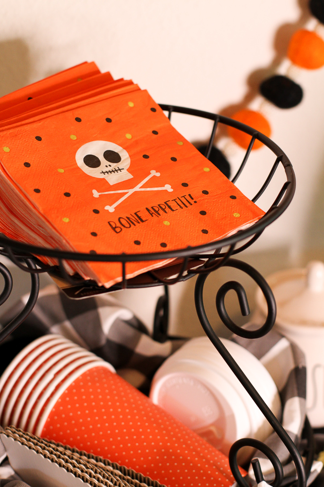 Tips for creating a DIY Halloween Coffee Bar for home!