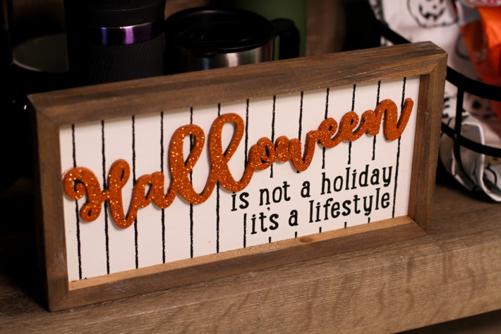 Create a Halloween Coffee Bar for Home - joyfully so