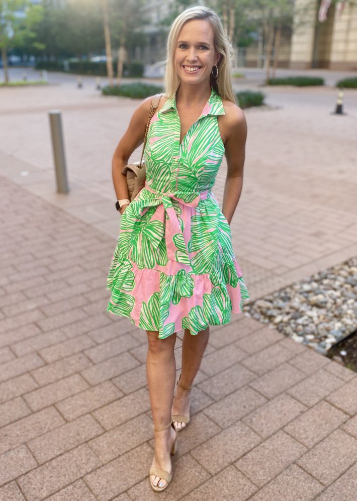 Summer Shirtdress + Skincare talk | Lilly Pulitzer dress