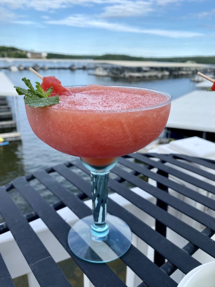 Skinny Watermelon Frosé Drink