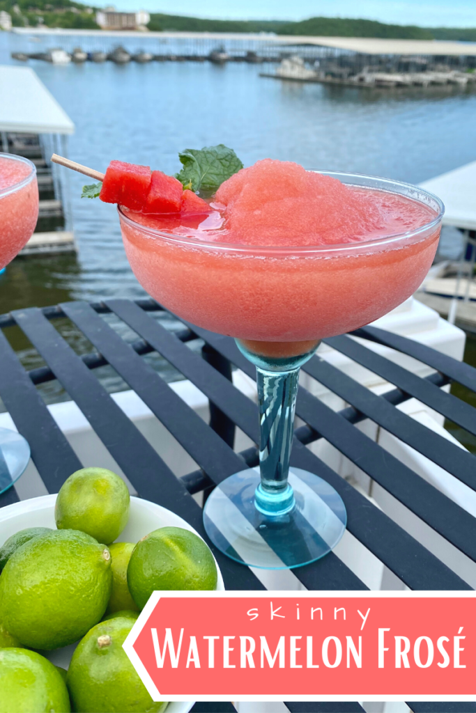 Skinny Watermelon Frosé Drink