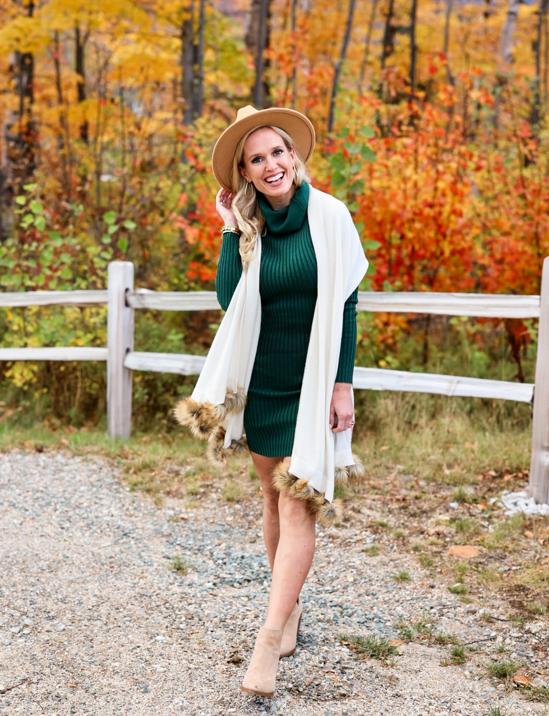 12 Thanksgiving Outfit Ideas | Affordable Holiday Styles | Sweater dress