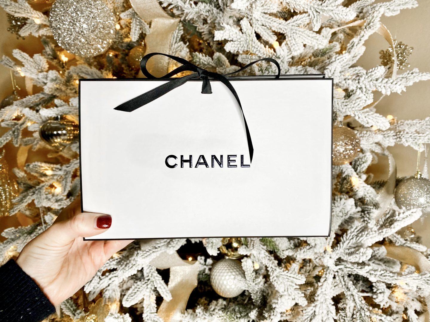 chanel wrapping paper