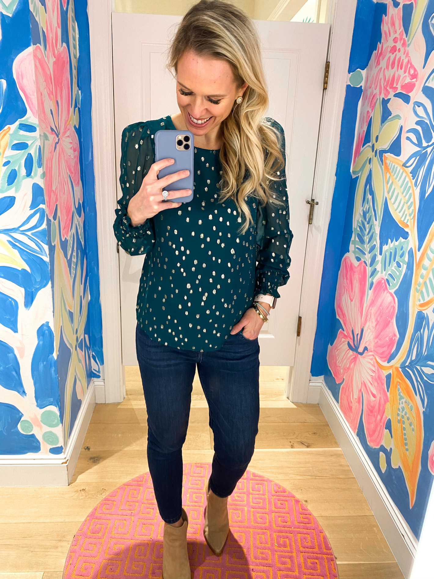 Winter 2021 Lilly Pulitzer After Party Sale Preview | silk top