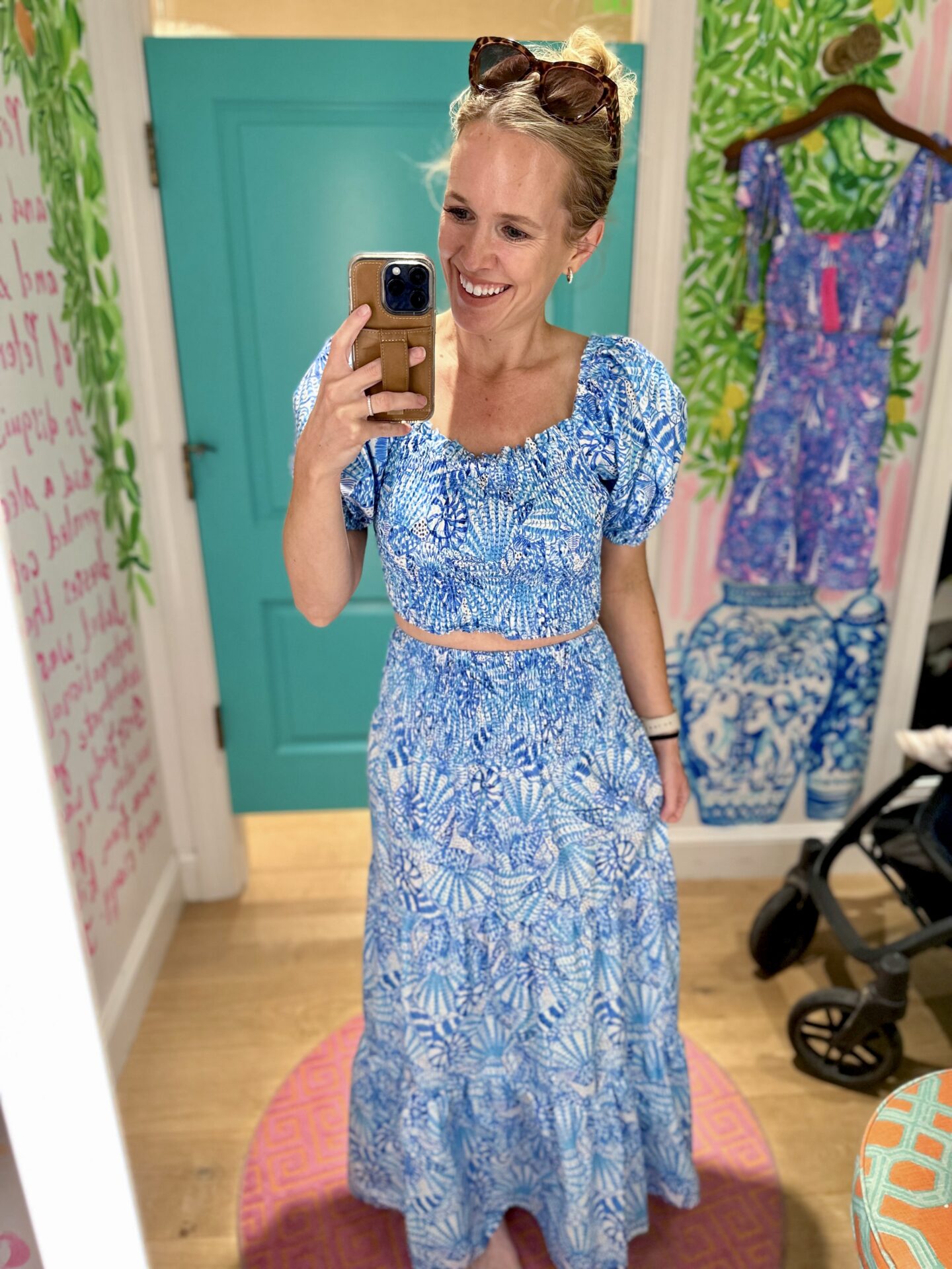 two piece dress for summer and beach vacations