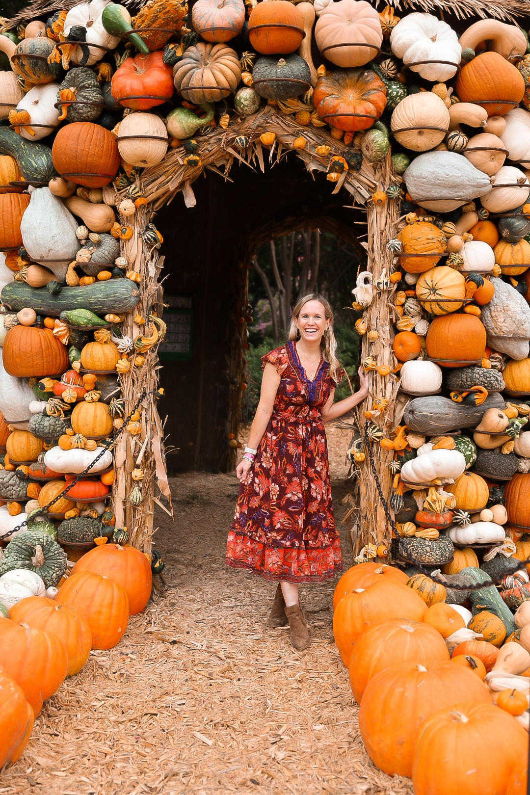 Dreamy Autumn Day | Colorful Fall Dress