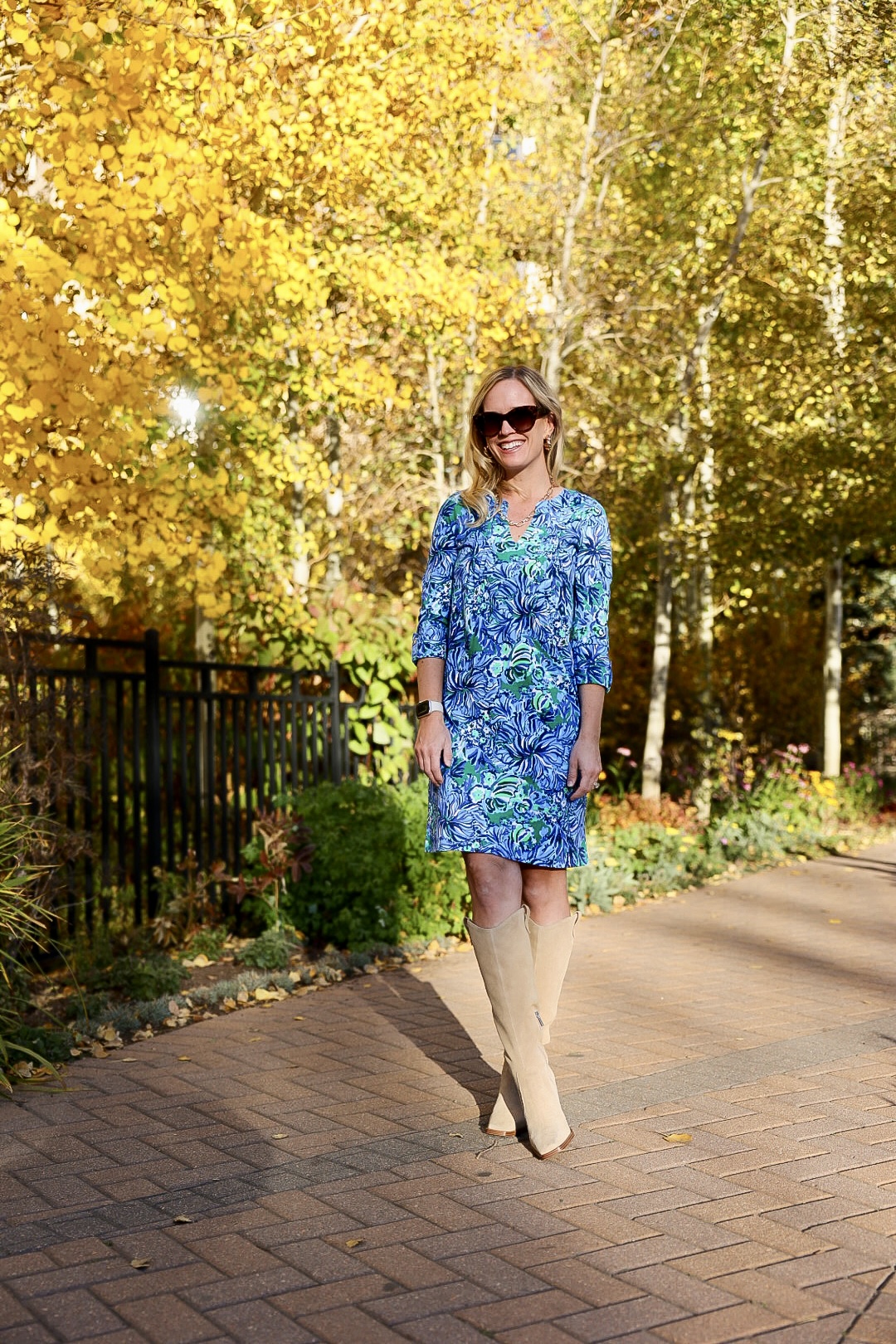 Lilly Pulitzer dress for Thanksgiving