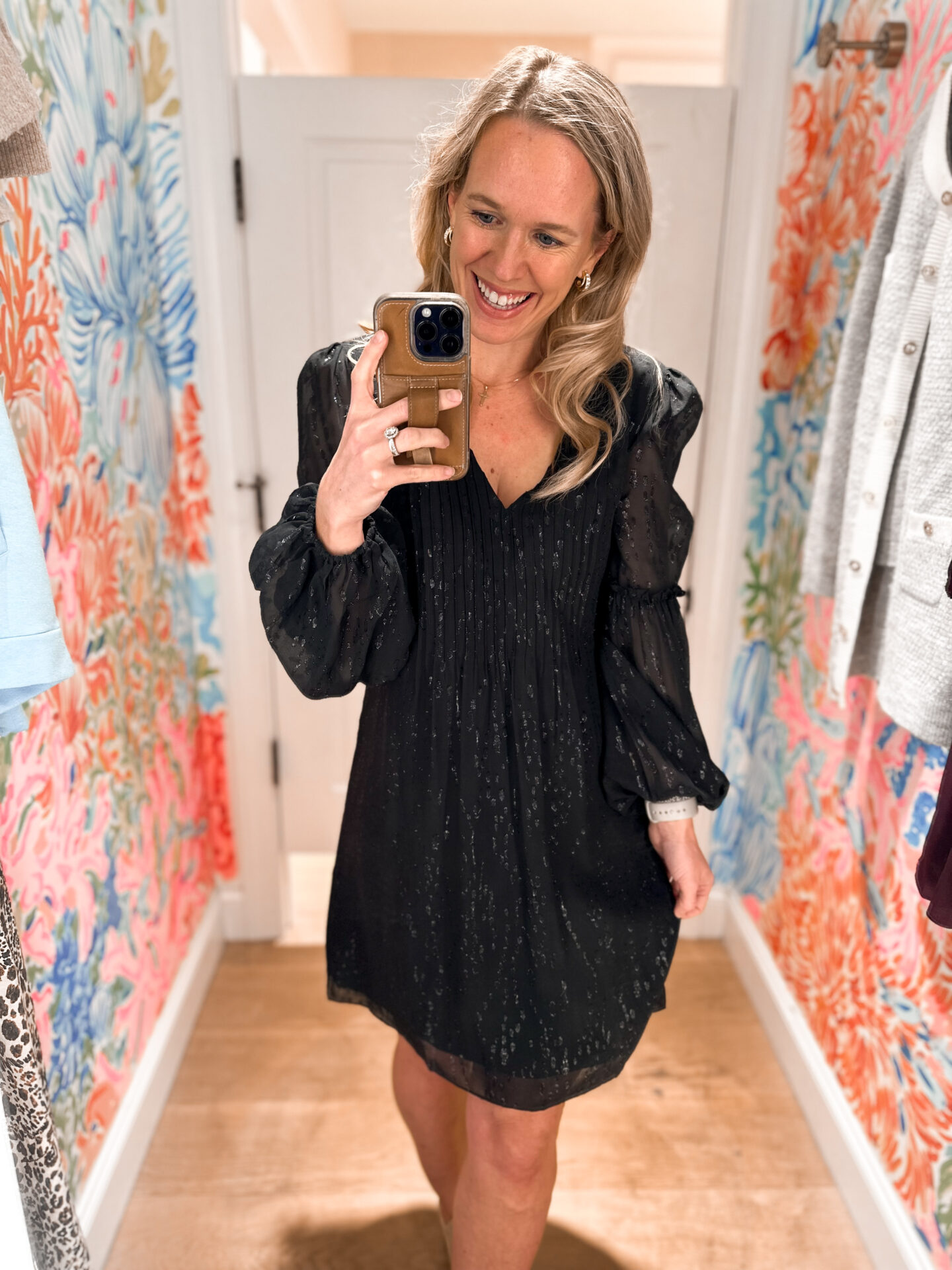 Lilly Pulitzer black dress