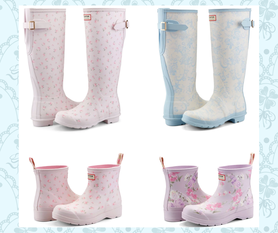 LoveShackFancy x Hunter Boots Details